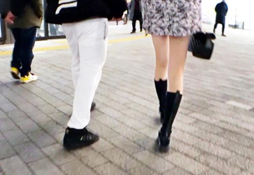 【ナンパ】極上スレンダー美白ボディ★20歳のニットワンピ美少女さん♪ 絶品フェラにギン勃ち巨根でハメ倒されてしまう！