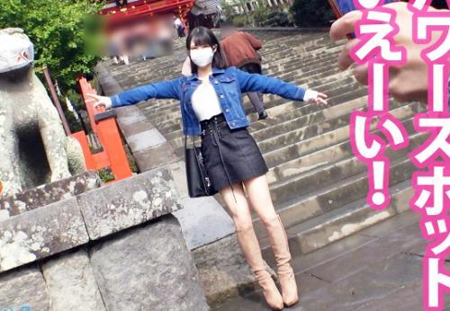 ＜巨乳美少女×ナンパ＞Eカップ淫尻★渋谷の超絶美少女カフェ店員さん♪鎌倉デートのあとド変態コス交尾でハメ倒されてしまう！