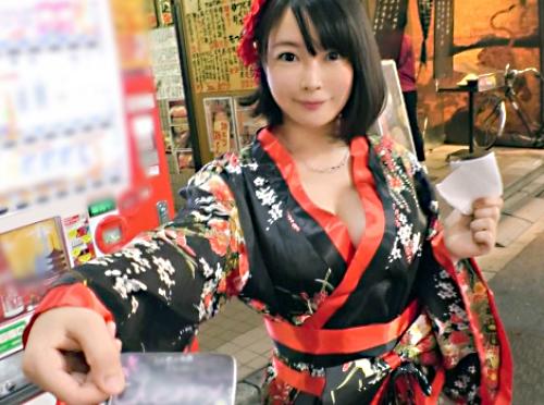 ＜爆乳美少女×ナンパ＞超淫スライムおっぱい★セクシー居酒屋の爆乳エロコス店員さん♪ 鬼濡れパイパンをハメ倒されてしまう！