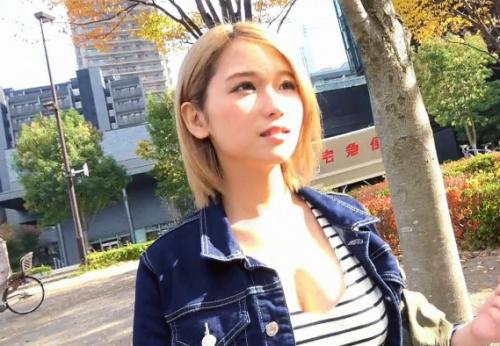 【ギャル×現役JD】『乳首こねくり好き♪』超ピンク乳首の金髪GAL女子大生さん♪鬼濡れマンコを巨根ピストンされてしまう！