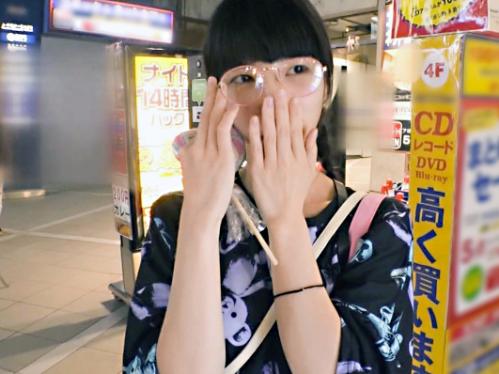 ＜素人×ナンパ＞超絶ロリかわ娘★渋谷の黒髪おさげ超美スレンダー美少女さん！最強くびれ美マンコを巨根鬼ピスされてしまう！