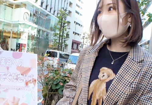 【貧乳】スレンダー細身ボディ★渋谷の美人受付嬢さん♪ 敏感痙攣マンコをギン勃ちナンパ師チンポでハメ倒されてしまう！