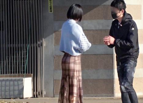 【素人JD×ナンパ】極上エロ尻★上野の黒髪ショートヘア女子大生さん(20)♪ 糸引き濡れマンコをハメ倒されてしまう！
