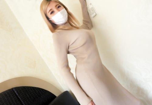＜ギャル＞Fカップ巨乳スレンダーな金髪アパレルGAL店員さん♪ 敏感早漏パイパンで生姦交尾してしまう！