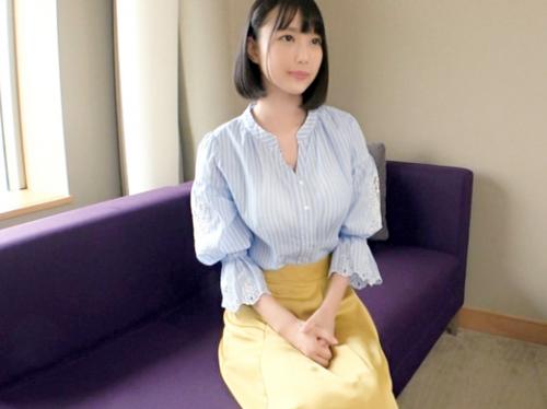 【素人×ハメ撮り】極上くびれ美尻★大学図書館で司書してるショートカット美女さん♪ 鬼濡れ痙攣マンコをハメ倒されてしまう！