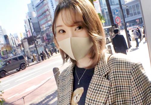 【貧乳】細身美白プリ尻ボディ★渋谷の美人受付嬢さん♪ 極上イラマご奉仕した極太チンポでガクブル痙攣絶頂してしまう！
