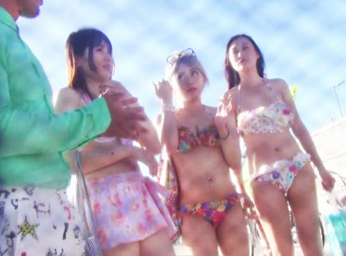＜巨乳ギャル×ナンパ＞爆エロ猥尻★最強ビキニ日サロ店員GAL美少女さん！ 卑猥汁溢れる性欲マンコをハメ倒されてしまう！