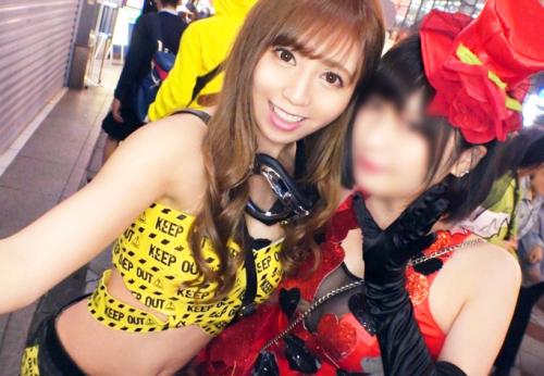ギャル＞極上スレンダー淫ボディ★渋谷ハロウィンGAL美女さん♪ ギン勃ちナンパ師チンポと超絶卑猥コスプレ交尾してしまう！