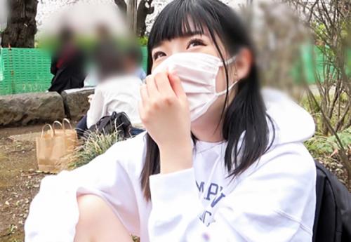 ＜巨乳＞爆エロGカップ猥乳ボディ★独りお花見中の女子大生さん♪ 喉マンコご奉仕した初対面チンポに顔射交尾させてしまう！