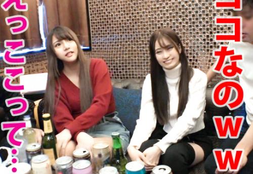 ＜ギャル＞細身巨乳完璧ボディ★オール帰り白GAL美女さん♪ ラブホ飲みでナンパ師チンポと超卑猥コスプレ交尾してしまう！
