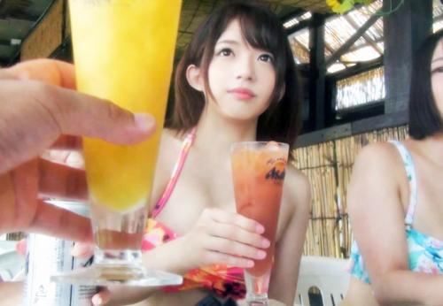 ＜ギャル×海ナンパ＞プリ尻美ボディ★白GAL美女さん♪ 乳首ビンビンに勃起させて変態性癖マンコをハメ倒されてしまう！