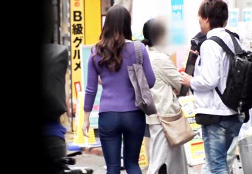 【爆乳人妻×ナンパ】Hカップ猥尻★代々木のアラサー子持ちママさん(27)♪ 卑猥汁溢れる性欲マンコをハメ倒されてしまう！