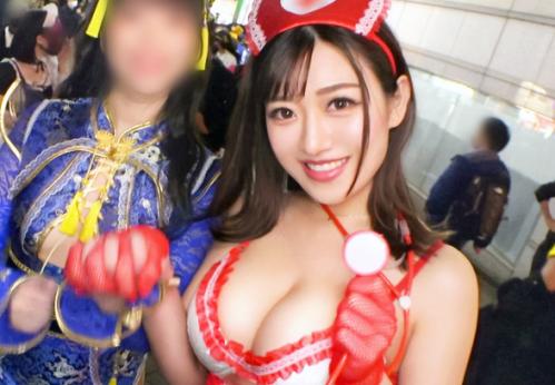 ＜ギャル＞爆エロHカップ巨尻ボディ★渋谷ハロウィンGAL美女さん♪ 卑猥マンコをナンパ師チンポで無限鬼ピスされてしまう！