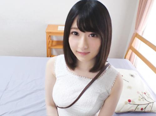 ＜素人×ハメ撮り＞色白エロ猥尻★20歳の黒髪清楚白ワンピース美少女さん♪ 糸引く卑猥汁マンコを巨根ピストンされてしまう！