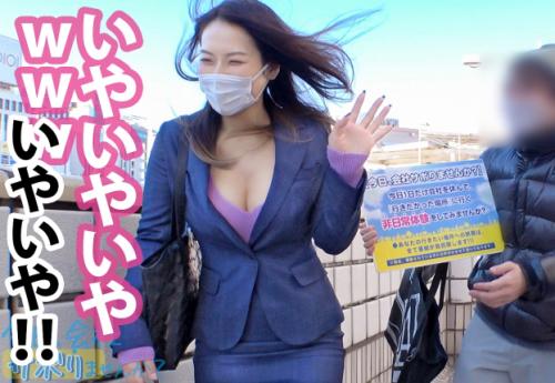 ＜巨乳ナンパ＞くびれデカ尻EカップのフェロモンOLさん♪ ネット番組と称して極上マンコに中出しされてしまう！ 八乃つばさ