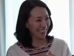 ＜熟女ナンパ＞清楚で綺麗な40代の主婦。露わになったTバックが超エッチ。挿入されての激イキ中出しセックス