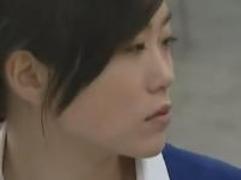 【大越はるか】エロ過ぎた美巨乳のOL。突然現れた男たちと社内で激しく3P、乱交、ハメまくり