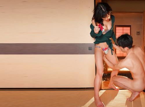 【汗だくセックス】メイクが崩れても関係なしにお互いの体液を交換するベロキス！汗だくでイキまくる濃密セックス！【月島かのん】