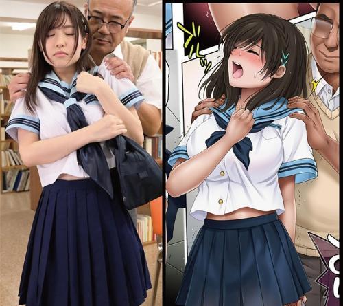 【原作コラボ】「ずっとこうして言いなりにしたかったんだ。」催眠ビデオで巨乳女子高生を犯す変態鬼畜教師！【桜空もも】