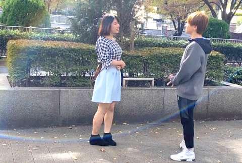 【素人ナンパ】「いつもより興奮する…。」恋愛市場調査と称してナンパした女子大生に生中出しと顔射で連続射精！！