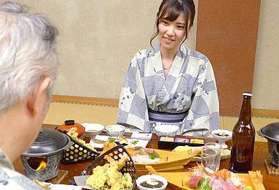 【人妻不倫】「部長ワタシ結婚するんで最後に抱いて下さい…。」同僚と結婚して人妻になった部下OLと最後の不倫温泉旅行。【竹内夏希】