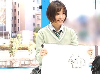 【MM号】「…ダメ…オシッコ漏れちゃう！！」賞金をかけて拘束プレイに挑戦してくれた美術部のJK！