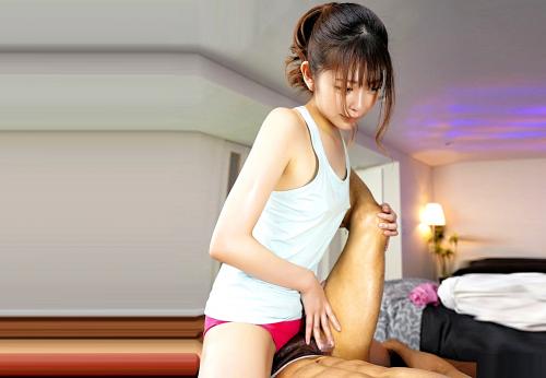 「あれっ！？亀頭にお姉さんのアソコが当たってる…これって偶然？？」施術のドサクサで股間を圧しつける確信犯エステティシャン！