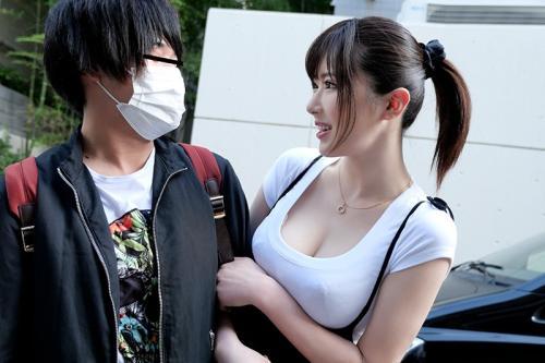 【逆ナンパ】「今、お時間ありますか…？」史上最強の爆乳セクシー女優の凄テクを我慢できたらご褒美！【辻井ほのか】
