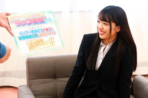 【素人ナンパ企画】「ラップ1枚隔てた素股で射精させたら100万円！」スレンダーおまんこにデカマラを膣奥までズボっと挿入！