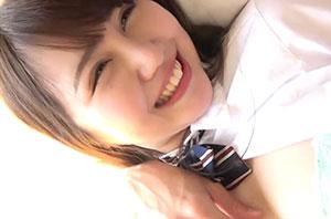ブラのサイズが無いのが悩みのタネまだまだ発育中うぶっ娘Hカップjkとハメ撮りSEX！