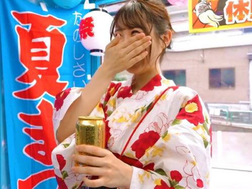＜マジックミラー号＞花火大会へ行くはずだった可愛い彼女さんが浴衣野球拳！無毛ロリおまんこへ膣内射精されるｗ＜素人ナンパ＞