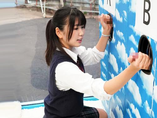 【マジックミラー号】神カワイイ彼女さん、NTRチ●ポ当てゲームに大勝利！SEX見せてくれた現役女子校生ｗ【素人JK企画】