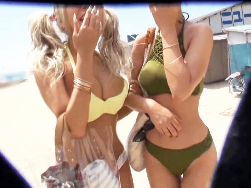 【マジックミラー号】「爆裂おっぱい！すげぇわｗｗ」パイパン女子のロリおまんこを激ピストン！ハメ倒した神映像ｗ【素人モノ】