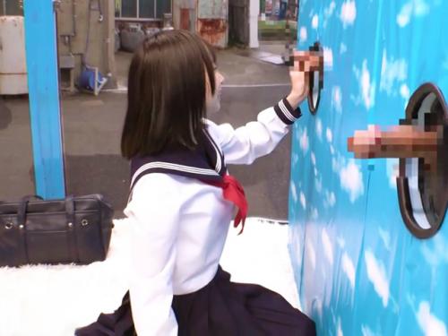 【マジックミラー号】「彼氏のチンチンと違ってた」セーラー服を着た激ロリ女子校生…NTR膣内射精されたｗ【素人JKナンパ】