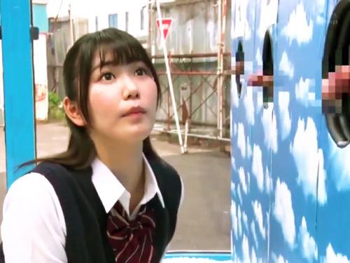 【マジックミラー号】チ○ポ当てるゲームに正解者カップル爆誕！ラブラブなセックスを見せてくれた女子高生ｗ【素人JKナンパ】