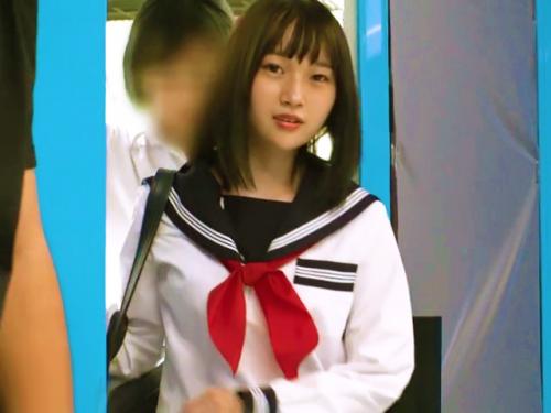 【MM号】「えっ…彼氏のチ○ポじゃなかったんだ///」セーラー服のエロマン女子高生がNTR膣内射精されるｗ【素人JK娘】