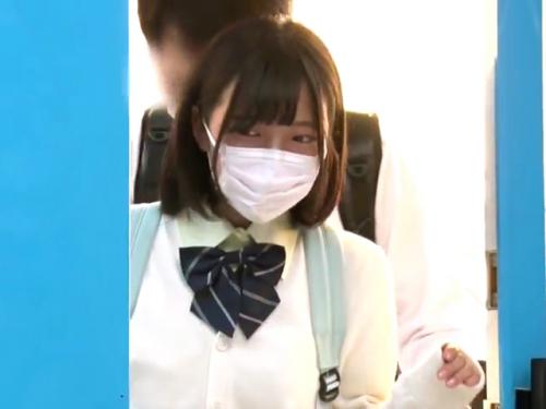 【マジックミラー号】「チンコ当てるゲームに挑戦しませんか？」清純そうな美少女ロリ女子校生が寝取られるｗ【素人JKナンパ】