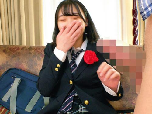 ＜素人企画＞わずか数分前まで女子校生だった娘を捕獲！「コレ素股じゃなくなってる♡♡」賞金で釣ってナマ中出しｗ＜ロリJK＞