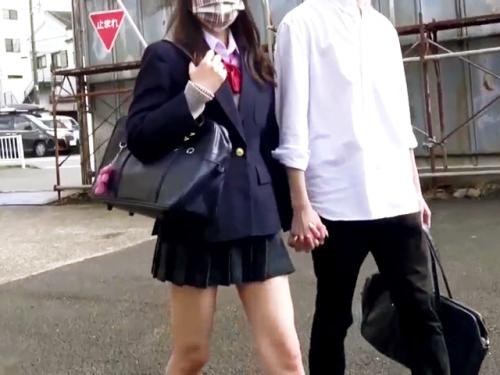 【マジックミラー号】ロリギャル女子高生が彼氏のチンコ当てゲームに参加！失敗したので寝取られ罰ゲームへｗ【素人JKナンパ】