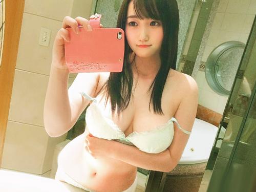 ＜素人ハメ撮り＞「おちんちん挿れたい？」会社の受付嬢らしく、結構かわいい顔した激エロGカップ美爆乳の上玉少女＜ロリっ子＞