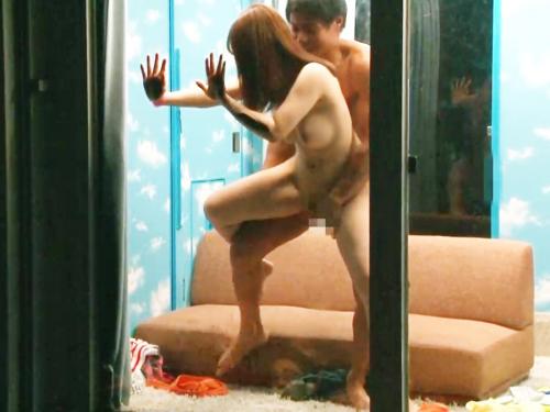 ＜逆転マジックミラー号＞女子アナになりたいロリ娘に生チンポ挿入！MM号の車外からミラー越しの精子ぶっかけｗ＜素人モデル＞