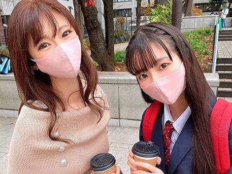 【素人 姉妹】美人OLと美少女JKの姉妹とハメ撮り！男の夢 姉妹どんぶりで美少女たちをハメまくる