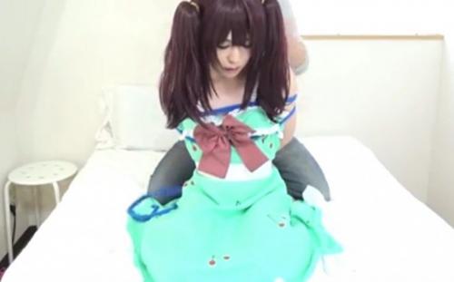 ※これは可愛すぎる！！！コスプレ女装男の娘♥念願の緊縛変態プレイでアナルSEX