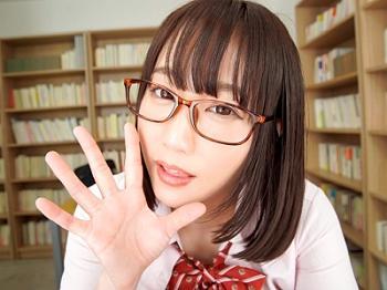 VR　篠宮ゆり　眼鏡が良く似合うロリ顔な図書委員長と図書室でお尻の穴までよく見せてもらいましたｗ