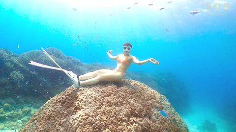 アスリートが見せるしなやかなヌード！南の島へ性欲解放の旅へ出かけるアスリート美女。【青木桃】