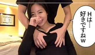 ＃素人ナンパ「エッチになったら豹変するって言われる。」ホテル勤務の色白女子の天然物のエロいカラダ！