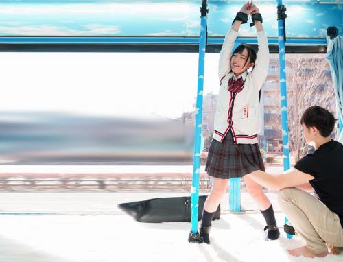 【MM号】ナンパしたJKの体を拘束させてもらった状態で未発達オマンコをいじりまくって開発。