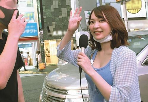 ＃逆ナンパ「本気フェラ5分我慢できれば女優さんとエッチできますよ？」逆ナンパでマッチング者を探せ！【梓ヒカリ】