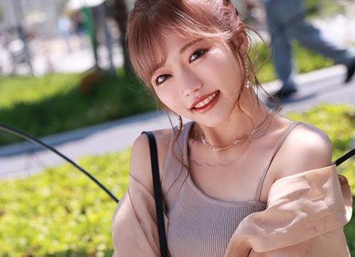 ＃メンエス嬢「お店も探して会いにきてね～。」Gカップ巨乳のギャルが思いっきり敏感なチンポをイジリ倒したくてAV出演。