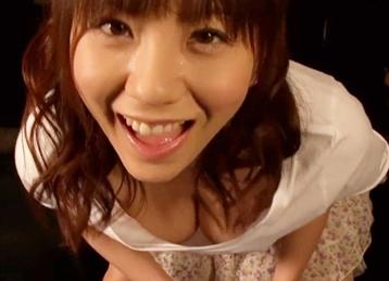 ★ヘッドホン推奨★脳内に響く囁き淫語と喘ぎ声♥爆乳美女が騎乗位でどっぷり射精した後、濃厚なお掃除フェラが最強すぎる！！